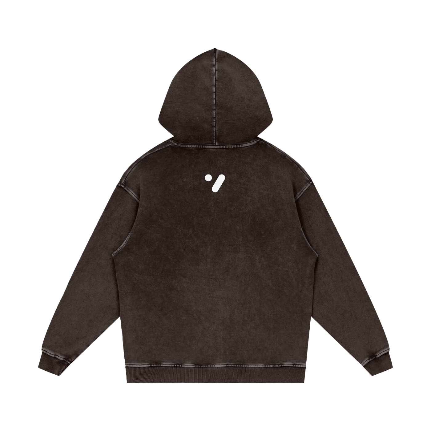 Snow Washed Cotton Hoodie
