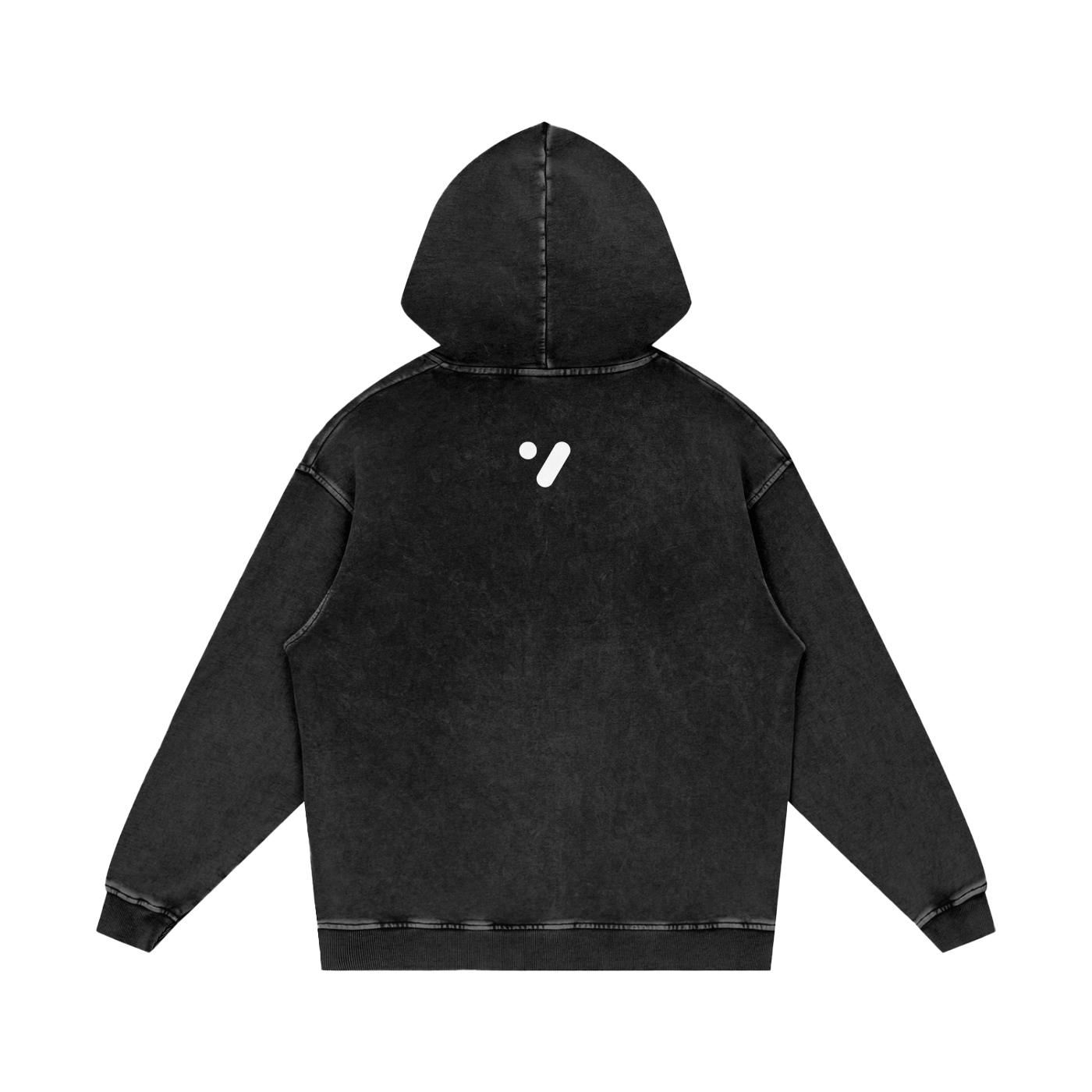 Snow Washed Cotton Hoodie