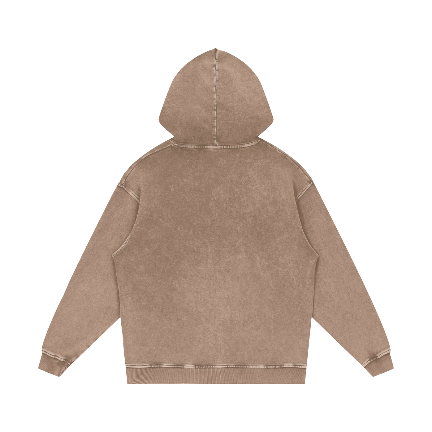 Snow Washed Cotton Hoodie