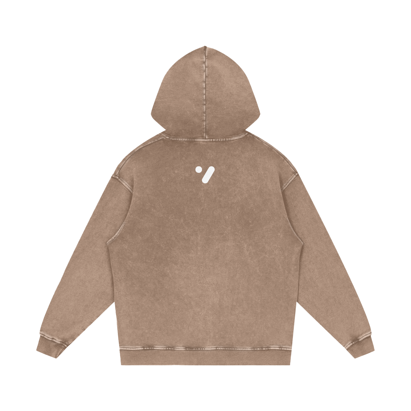Snow Washed Cotton Hoodie
