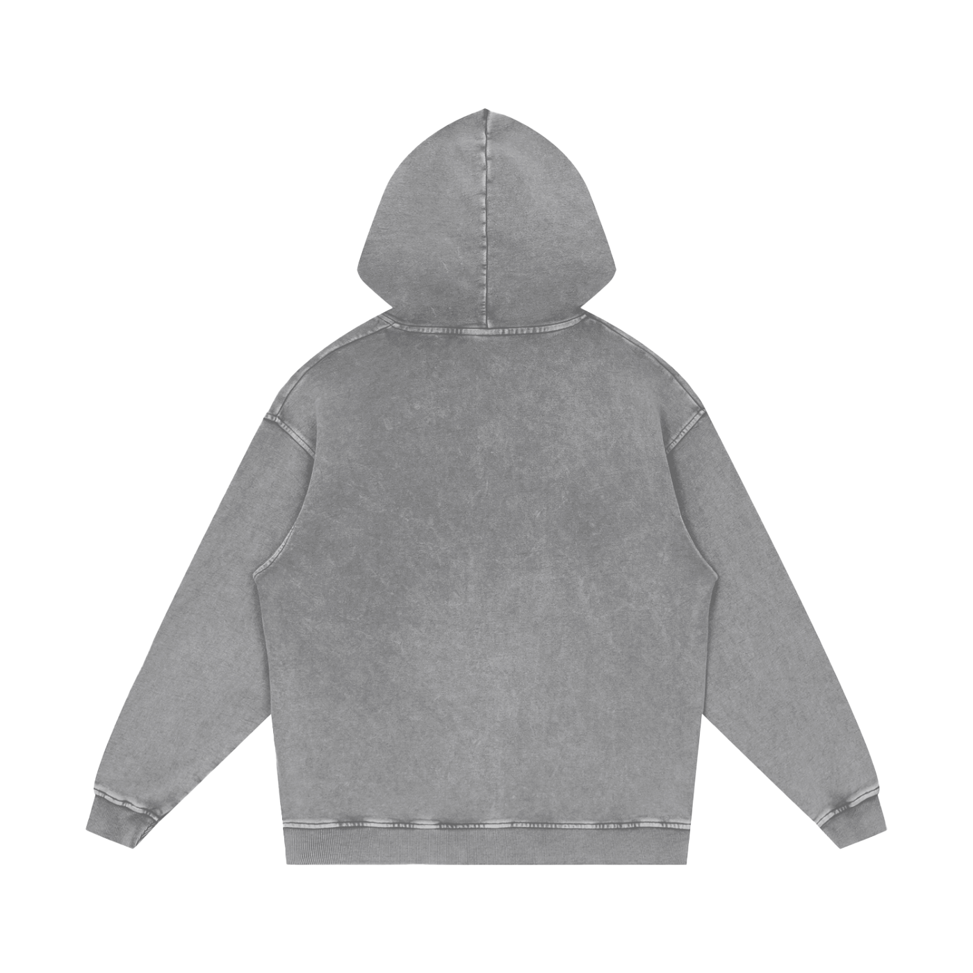 Snow Washed Cotton Hoodie