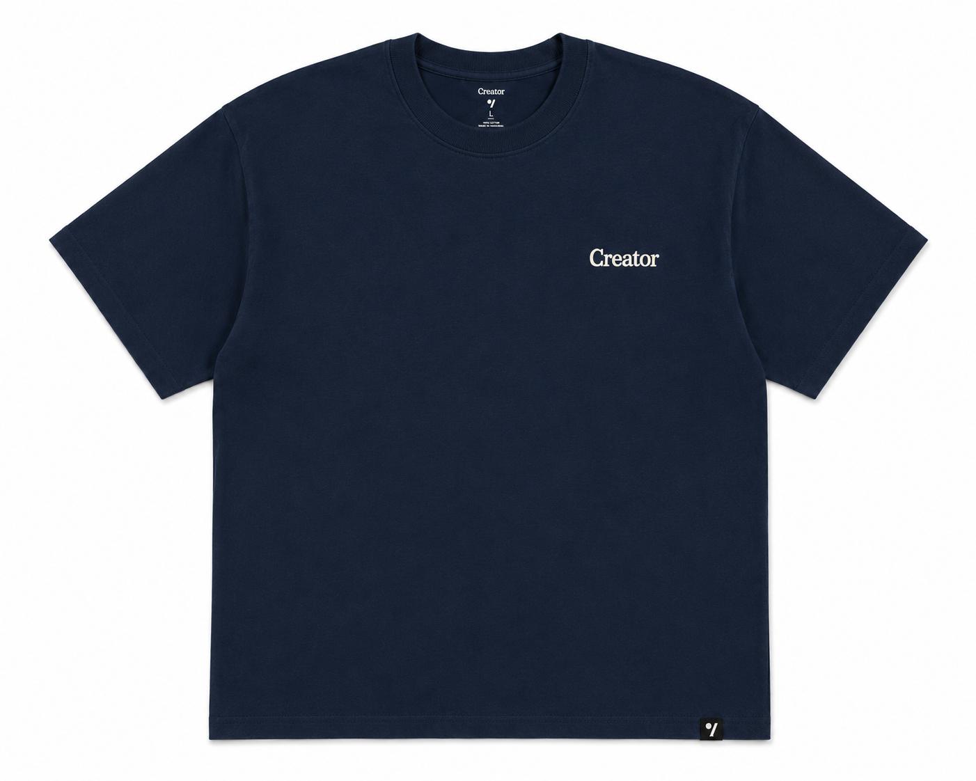 Creator navy tee